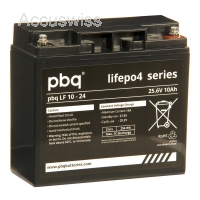 pbq LF10-24 LiFePO4 24V 10Ah Traktionsbatterie