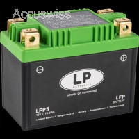 LP LFP5 LiFePo4 ersetzt GEL12-4L-BS, M6004, YT4L-BS, YTX4L-BS, YTX5L-BS Batterie