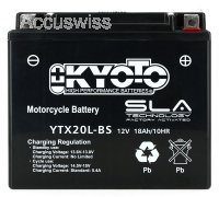 Kyoto YTX20L-BS SLA ersetzt 82000, ETX20HL-BS, GTX12-20L-BS, YTX20L-4 12V 18Ah