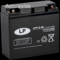 LP LFP12-20 12.8V 20Ah 256Wh LiFePO4 Versorgerbatterie