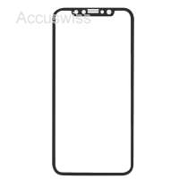 3D Display Schutzglas passend fr Apple iPhone X / XS schwarz