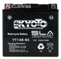 Kyoto SLA YT14B-4, YT14B-BS, M6020 12V 12Ah