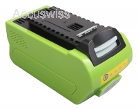Akku ersetzt Greenworks 24252, 2601102, 29282 40V 4000mAh