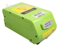 Akku ersetzt Greenworks 24252, 2601102, 29282 40V 4000mAh