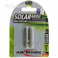 Ansmann AAA Micro Akkus für Solar Lampen 550mAh Ni-MH