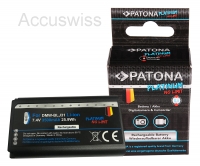 Akku passend für Panasonic Lumix DC-S1H, DC-S1R 3500mAh