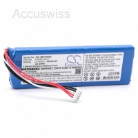 Akku ersetzt JBL P5542100-P passend fr JBL Pulse 3 6000mAh