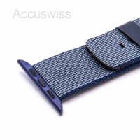 Armband Nylon Blau fr Apple Watch 1, 2, 3, 4, 5 (42/44)