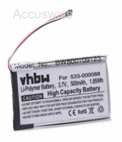 Akku ersetzt Logitech 533-000088 passend fr Touchpad T650