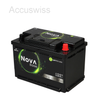 NOVA Base 12.8V 100Ah LiFePO4 Batterie 277 x 175 x 189mm für Wohnmobile, Caravan