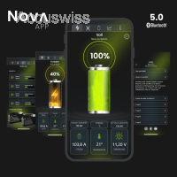 NOVA Base 12.8V 100Ah LiFePO4 Batterie 277 x 175 x 189mm für Wohnmobile, Caravan