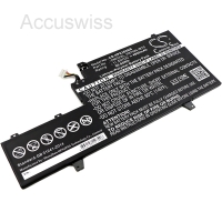 Akku passend für HP EliteBook X360 1030 G2 X3U19AV, X3U20AV, Z2W63EA 4900mAh