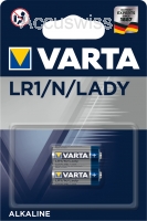 Varta 4001, LR1, Lady, N, MN9100 Batterien 2er Pack