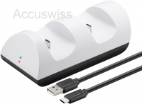 Dual Ladestation für Playstation 5 Controller inkl. USB-C Kabel