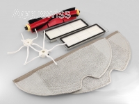 Filter + Bürsten Set passend für Roborock / Xiaomi Weiss