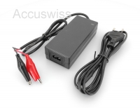 Ladegerät 12.6Volt 4.5A, für 3S Li-Ion Akkus, mit Krokodilklemmen