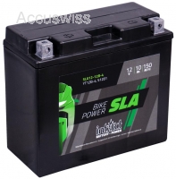 Intact SLA12-12B-4 Motorradbatterie 12V 8.5Ah ersetzt YT12B-4, YT12B-BS, GT12B-4