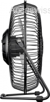 USB Ventilator für den Schreibtisch Schwarz 8 Zoll / Ø22 cm