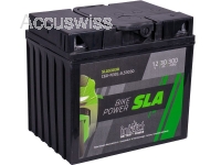 Intact SLA53030 SLA-Motorradbatterie ersetzt C60-N30L-A, Y60-N24L-A 12V 30Ah