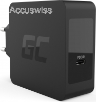 USB-C Charger mit USB-C kabel 60Watt (PD 5-20V)