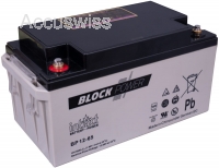 Intact Block-Power BP12-65, 12V 65Ah (c20) Gel Batterie