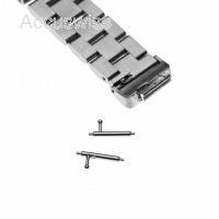 Armband Edelstahl Silber passend fr Fitbit Inspire, Inspire HR
