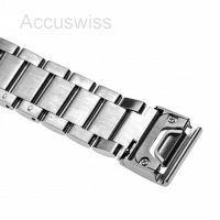 Armband Edelstahl Silber passend fr Garmin Fenix 65