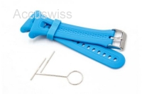 Armband Silikon Blau passend fr Garmin Forerunner 10, Forerunner 15