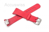 Armband Silikon Dunkel-Rot passend fr Samsung Galaxy Gear Fit 2 Smart Watch SM-R360