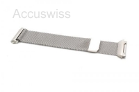 Armband Edelstahl Magnet Loop Silber passend für Fitbit Ionic