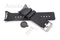 Armband Silikon Schwarz passend fr Suunto Spartan