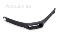 Armband Silikon Schwarz passend für TomTom Touch Cardio-Watch, Activity-Tracker