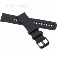 Armband Silikon Schwarz passend für Garmin Vivomove 3s, Garmin Move S
