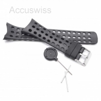 Armband Thermoplastic Elastomer Schwarz passend fr Suunto M1, M2, M4, M5