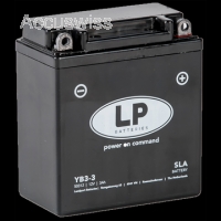 LP YB3-3 SLA Motorradbatterie DIN 50112 12V 3Ah