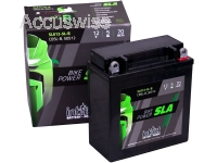 Intact SLA12-5L-B Motorradbatterie 12V 5Ah ersetzt CB5L-B, YB5L-B, DIN 50512