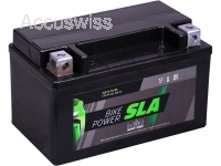 Intact SLA12-7A-BS Motorradbatterie 12V 6Ah ersetzt YTX7A-4, CTX7A-BS, DIN 50615