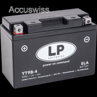 LP YT9B-4 SLA Motorradbatterie SLA12-9B-4, GEL12-9B-4, GT9B-4, 50902 12V 8Ah