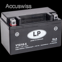 LP YTZ10-S SLA Motorradbatterie ersetzt SLA12-10Z-S, CTZ10-S 12V 8.6Ah