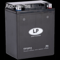 LP YTX14AH-3 SLA Motorradbatterie 51411, 12N14-3A, CB14L-A2, YB14L-B2 12V 14Ah
