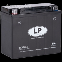 LP YTX20-4 SLA Motorradbatterie YTX20-BS, GEL12-20-BS, 82001, 82004 12V 20Ah