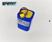 EREMIT 12V 6Ah F2x2 LiFePo4 Akku mit BMS + XT-60 Stecker