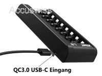 Xtar L8 Ladegerät für AA/AAA 1.5V Li-Ion, Ni-MH Akkus