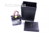 LiFePO4 Classic Oldtimer Motorrad Batterie 6V 7.5Ah 210A mit Gehäuse