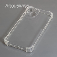 Smartphone Schutzhülle  transparent verstärkte Ecken passend für iPhone 13 Mini