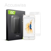 GC Clarity Dust Proof Schutzglas fr Apple iPhone 7, 8 Weiss