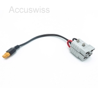 WATTSTUNDE® AK-XT60-A50.2-P Y-Parallel-Stecker XT60 female auf 2x Anderson A50