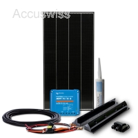 110W BLACK LINE MPPT Wohnmobil Solaranlage mit Schindel Zellen BLS110 Victron