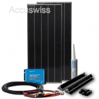 400W BLACK LINE MPPT Wohnmobil Solaranlage mit Schindel Zellen BLS400 Victron