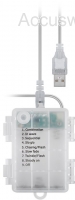 LED-Lichtervorhang 300er mit Fernbedienung, Timer-Funktion